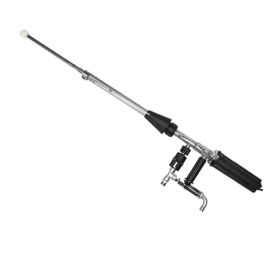 Steam cleaning rod for barrels